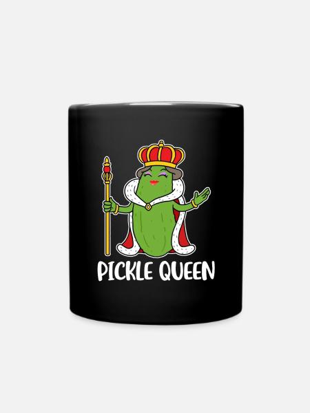 Pickle Queen Concombre Cadeau - Mug uni - noir