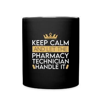 Pharmacy Technician Pharmacy Technician Gift - Full Colour Mug - black - Front