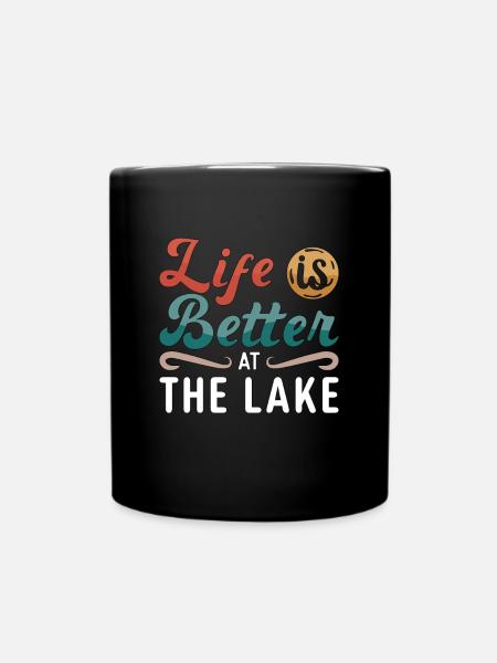 Wakeboarding Wakeboarder Wakeboard Wake Geschenk - Tasse einfarbig - Schwarz