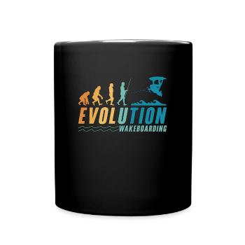 Wakeboard Wakeboarder Wakeboarding Cadeau - Mug uni - noir - Devant