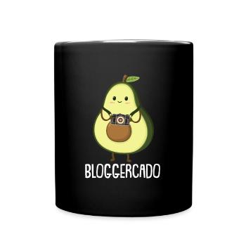 Blog Blogging Blogger - Full Colour Mug - black - Front