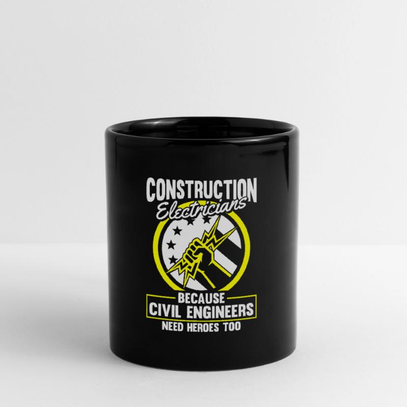Electrician Electrical Engineer Electronics Technician Full Colour Mug