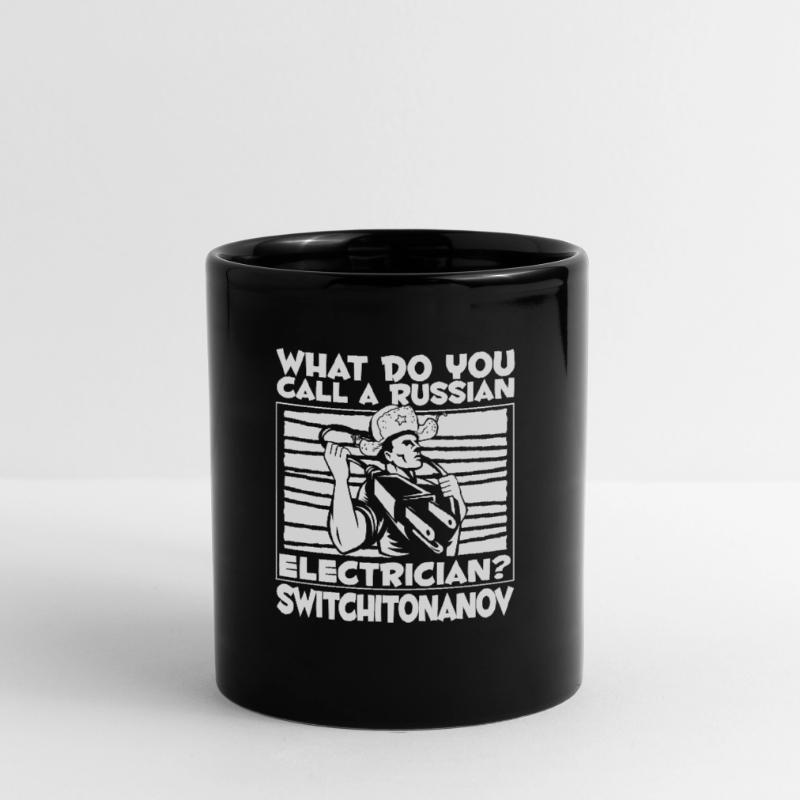 Electrician Electrical Engineer Electronics Technician Full Colour Mug