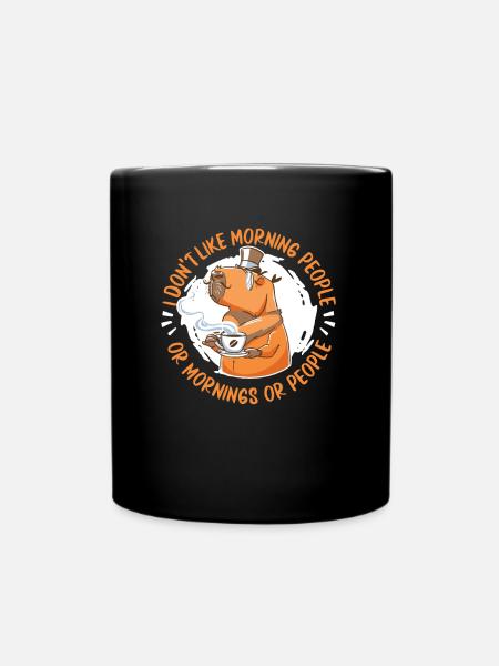 Capybara capybara rongeur - Mug uni - noir