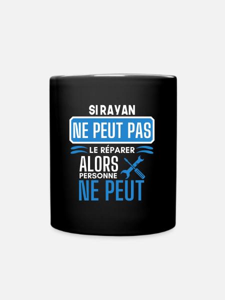 ne peut pas le réparer si Rayan - Mug uni - noir