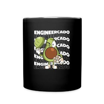 Engineer Master Technician Diploma - Full Colour Mug - black - Front
