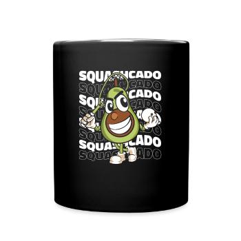Squash - Tasse einfarbig - Schwarz - Vorne