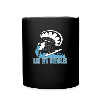 Kitesurfing Kiteboarding Kite Kite Kiten - Full Colour Mug - black - Front
