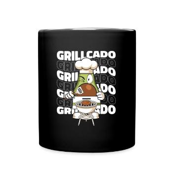 Grill grill master BBQ - Full Colour Mug - black - Front