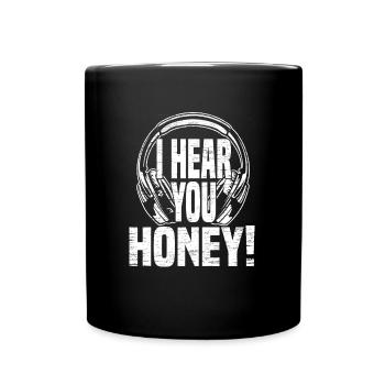 Tontechniker Sound Audio Engineer - Full Colour Mug - black - Front