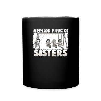 Physicien physicien - Mug uni - noir - Devant