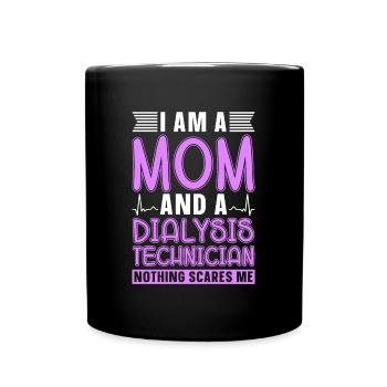 Dialysis Technician Dialysis Nephrology Gift - Full Colour Mug - black - Front