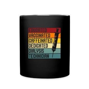 Technicien en dialyse Néphrologie Dialyse Cadeau - Mug uni - noir - Devant