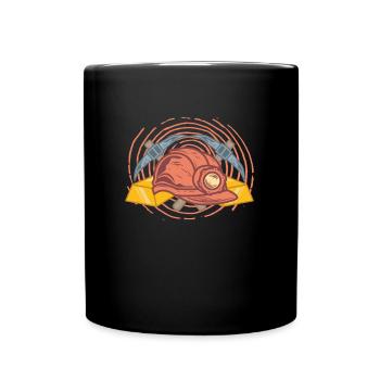 Gold Mining Gold Mine - Full Colour Mug - black - Front