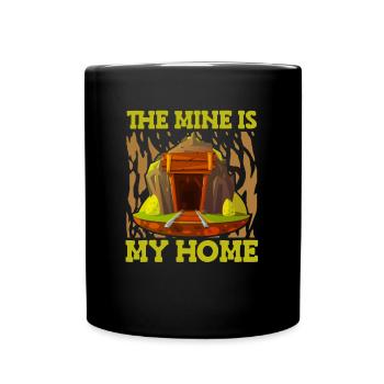 Gold Mining Gold Mine - Full Colour Mug - black - Front