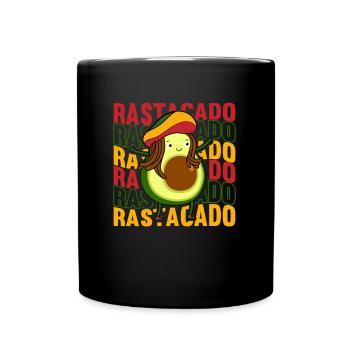 Dreadlocks Rasta Hair Dreads Rastafari - Full Colour Mug - black - Front