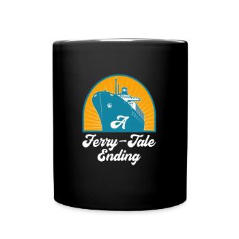 Voiliers Marins - Mug uni - noir - Devant