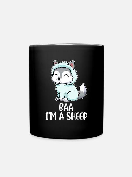 Baa im un cadeau de mouton mouton - Mug uni - noir