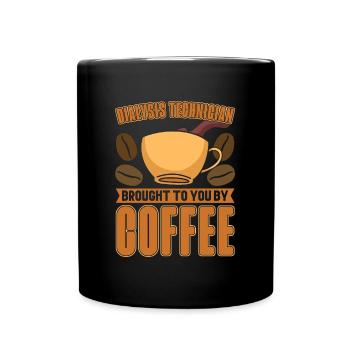 Dialysis Technician Nephrology Coffee Gift - Full Colour Mug - black - Front