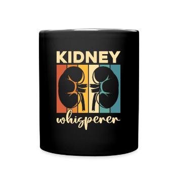 Dialysis Technician Nephrology Dialysis Cool Gift - Full Colour Mug - black - Front