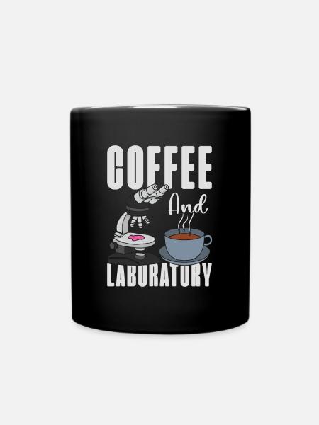 Technicien de laboratoire Technicien de laboratoire Coffee Science Gift - Mug uni - noir
