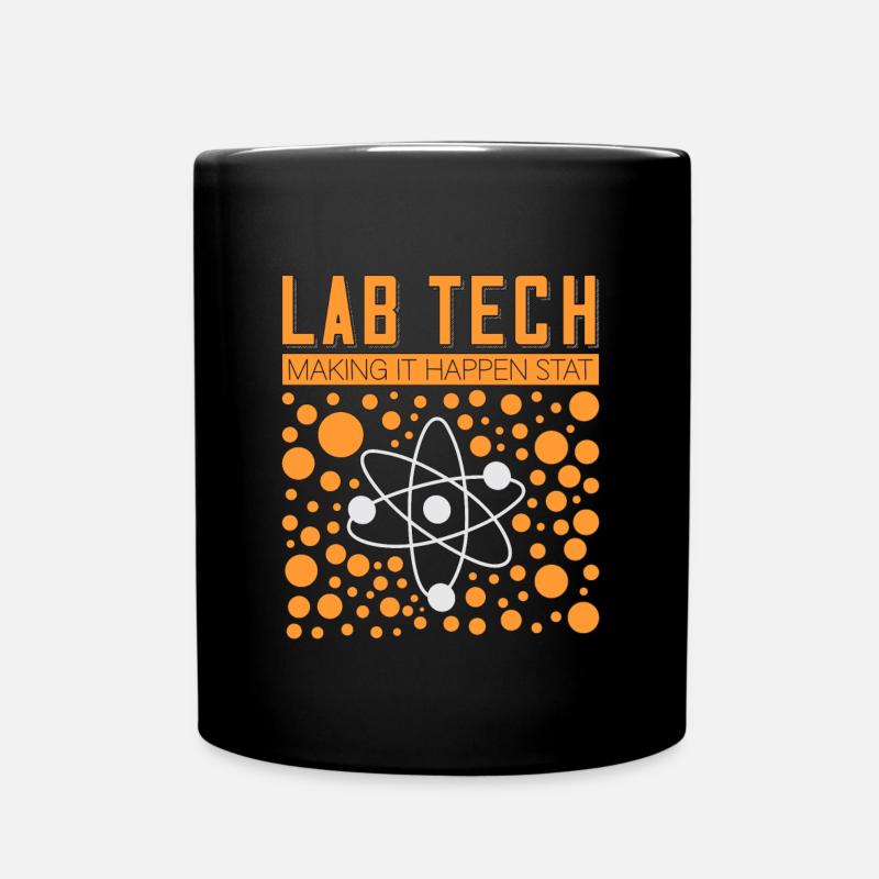 Labortechniker Lab Tech Wissenschaft Geschenk - Tasse einfarbig - Schwarz