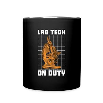 Technicien de laboratoire Science Lab Tech Gift - Mug uni - noir - Devant