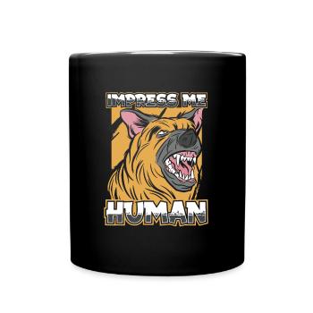 Deutscher Schäferhund Berger allemand - Mug uni - noir - Devant