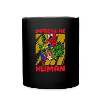 Parrot - Full Colour Mug - black - Front