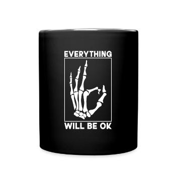 Radiology X-ray Technician Hospital Gift - Full Colour Mug - black - Front