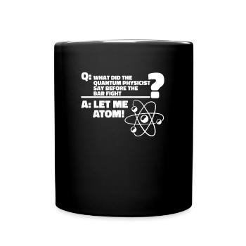 Physicien physicien - Mug uni - noir - Devant