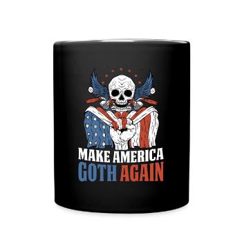Make America Goth Again Gothic Gift - Full Colour Mug - black - Front