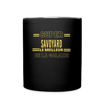 Meilleur de la galaxie SAVOYARD - Mug uni - noir - Devant