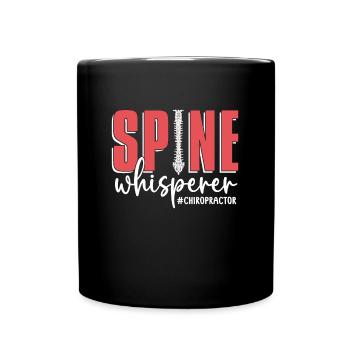 Chiropraktiker Chiropraktik Physio Coole Geschenk - Tasse einfarbig - Schwarz - Vorne
