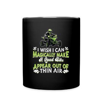 Quad Atv Motorsport - Full Colour Mug - black - Front