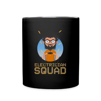 Electrician Squad Ingénieur électronique Circuits - Mug uni - noir - Devant