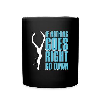 Apnée de plongée Apnée Cadeau d’apnée - Mug uni - noir - Devant