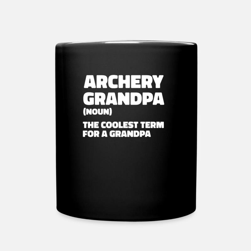 Tir à l’arc Flèche Tir à l’arc Tir à l’arc - Mug uni - noir
