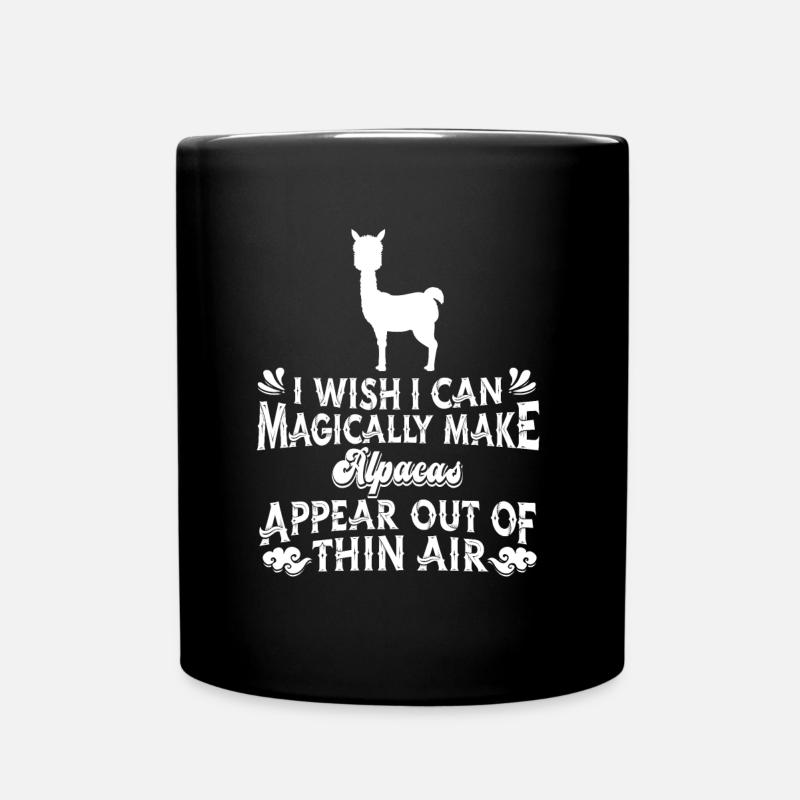 Alpaga - Mug uni - noir