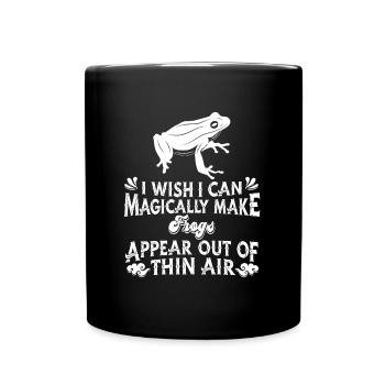 Frog Frogs Amphibian - Full Colour Mug - black - Front