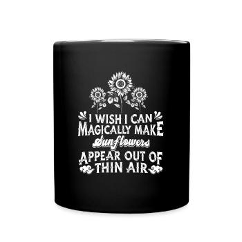 Hobby Jardinier Tournesol Jardinier - Mug uni - noir - Devant