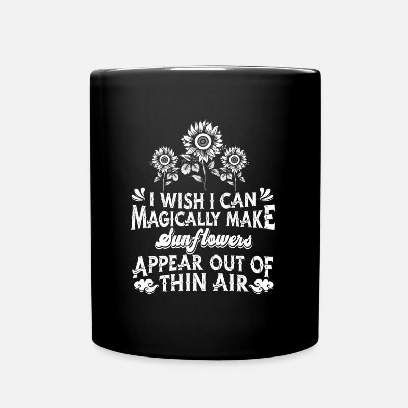 Hobby Jardinier Tournesol Jardinier - Mug uni - noir