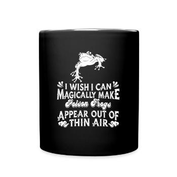 Grenouille Grenouille Amphibien - Mug uni - noir - Devant