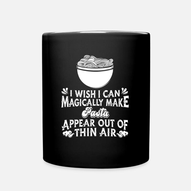 Pâtes Pâtes Plats Pâtes Spaghetti - Mug uni - noir