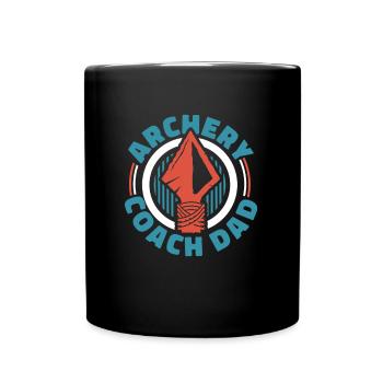 Tir à l’arc Flèche Tir à l’arc Tir à l’arc - Mug uni - noir - Devant
