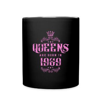 born in 1969 - Full Colour Mug - black - Front