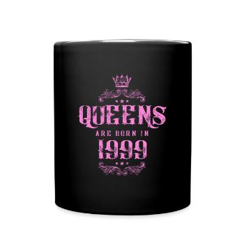 born in 1999 - Tasse einfarbig - Schwarz - Vorne