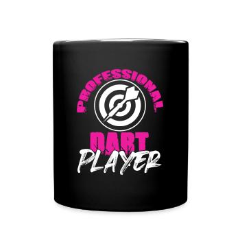 dart player professional - Full Colour Mug - black - Front