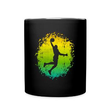 Basketball Player Coach Basketball Player - Full Colour Mug - black - Front