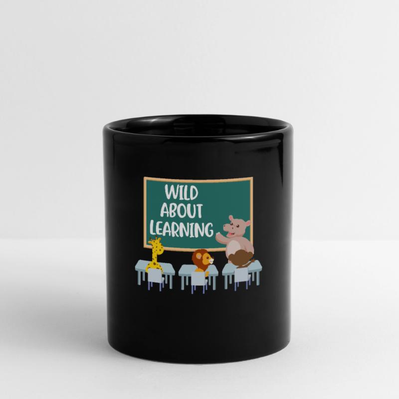 Wild About Learning Teacher Gift Mug uni